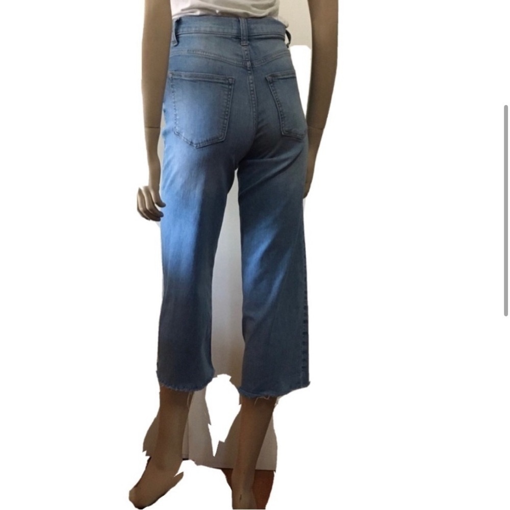 IVY + MAIN raw hem jeans high waist jeans blue S:1 - Picture 4 of 16